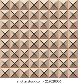Vector pattern with open squares