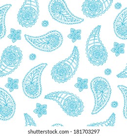 vector pattern with ornament cucumber 