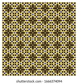 
dibujo de flor adornado con patrones vectoriales.