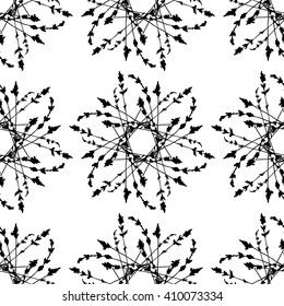 Vector pattern with ornament for your design
