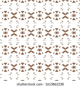 Vector pattern in ornamental style. Geometric desing texture for gift or wallpaper.