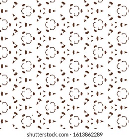 Vector pattern in ornamental style. Geometric desing texture for gift or wallpaper.