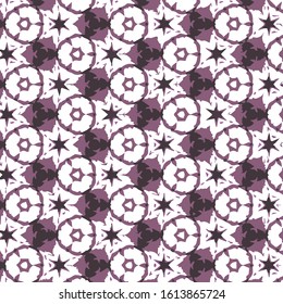 Vector pattern in ornamental style. Geometric desing texture for gift or wallpaper.