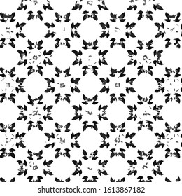 Vector pattern in ornamental style. Geometric desing texture for gift or wallpaper.