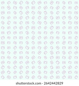 Vector pattern photo viewer icon, seamless, minimalist design, suitable for UI UX design theme