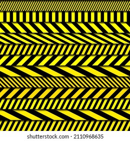 Patrón vectorial. Línea policial. Imagen sin inconveniente. El arte es un fondo impecable.