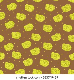 The vector pattern with pretzel