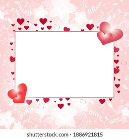 Vector pattern with Red hearts vector icon background set for Valentine`s day, medical illustration, love story symbol. Smart illustration, Pattern for marriage gifts, congratulations