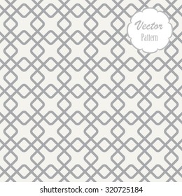 Vector pattern. Repeating geometric flowers