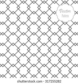 Vector pattern, repeating geometric linear diamond shape