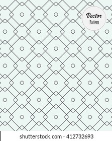 Vector pattern, repeating geometric linear rounded corner of diamond shape