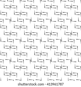 Vector pattern. Repeating geometric tiles