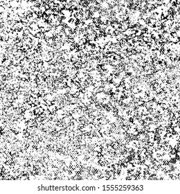 Vector pattern of scratches, chipping. Grunge black white