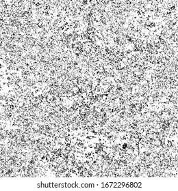 Vector pattern of scratches, chipping. Grunge black white
