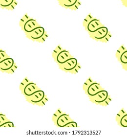 Vector pattern seamless illustration dollar. Symbol money america. Green sign element