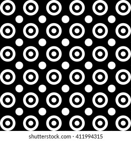 Vector pattern seamless simple. Stylish background