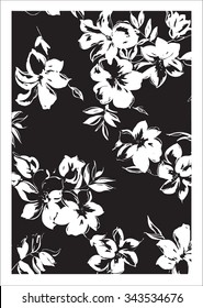 Vector pattern Silhouette