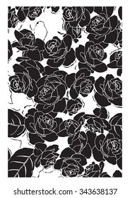 Vector pattern Silhouette