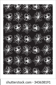Vector pattern Silhouette
