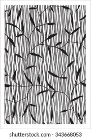 Vector pattern Silhouette