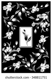 Vector pattern Silhouette