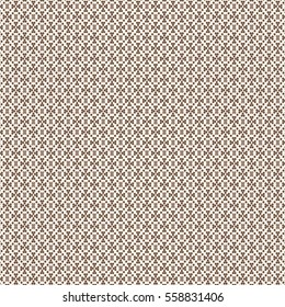 Vector pattern of small elements on a light background for wallpapers and fabrics. Vector illustration.