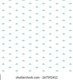 A vector pattern with small natural graphic element.