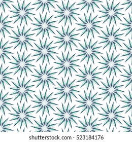 Vector pattern snowflakes
