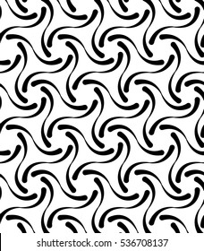 vector pattern with spiral curls. Vector repeating texture