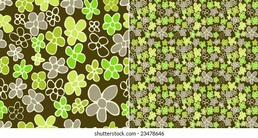 Vector pattern in spring colors for modern backgrounds