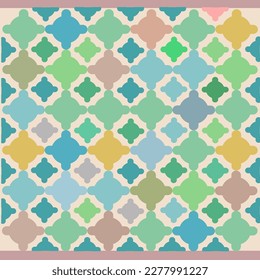 vector pattern for spring summer. Colorful pastel gingham tartan check plaid in purple, orange, green, yellow, white for gift paper, tablecloth, picnic blanket, holiday design.etnic.vector