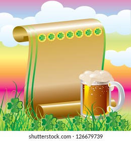vector pattern for St. Patrick's Day