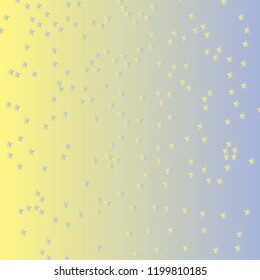 Vector pattern star confetti splash isolated on light background.Placer from the Stars.Vector Illustration. Pastel Color design. For cards,banners,print. A Scattering of Confetti. Modern pattern.
