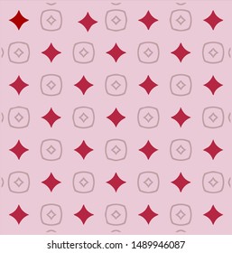 vector pattern stars pink background.Abstract geometric or triangle geometry.