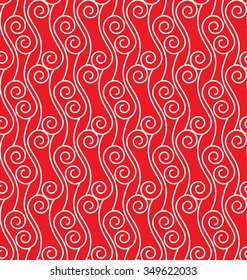 vector pattern with swirls