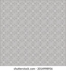 Vector pattern with symmetrical elements . Modern stylish abstract texture. Repeating geometric tiles from striped elements.