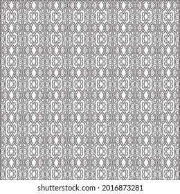 Vector pattern with symmetrical elements . Modern stylish abstract texture. Repeating geometric tiles from striped elements.