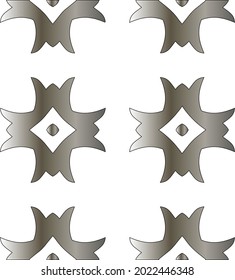 Vector pattern with symmetrical elements . Modern stylish abstract texture. Repeating geometric tiles from striped elements.
