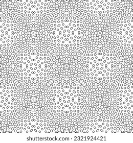 Vector pattern with symmetrical elements . Modern stylish abstract texture. Repeating geometric tiles from striped elements. Black and white pattern.