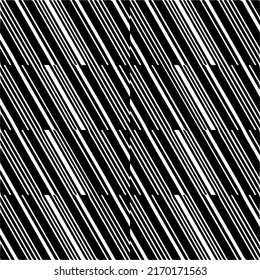 Vector pattern with symmetrical elements . Monochrome striped background.Black patterns.
