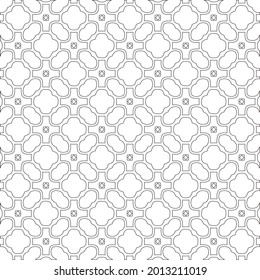 Vector pattern with symmetrical elements . Repeating geometric tiles from striped elements.