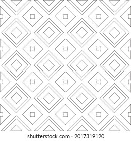 Vector pattern with symmetrical elements . Repeating geometric tiles from striped elements.