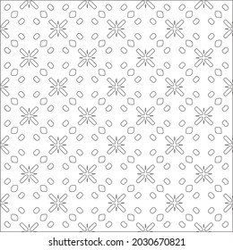 Vector pattern with symmetrical elements . Repeating geometric tiles from striped elements. black patterns.for fabric, wallpaper, packaging. Decorative print