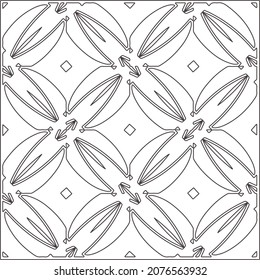 Vector pattern with symmetrical elements . Repeating geometric tiles from striped elements.Monochrome stylish texture.Black and 

white pattern for wallpapers and backgrounds.