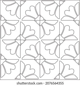 Vector pattern with symmetrical elements . Repeating geometric tiles from striped elements.Monochrome stylish texture.Black and 

white pattern for wallpapers and backgrounds.