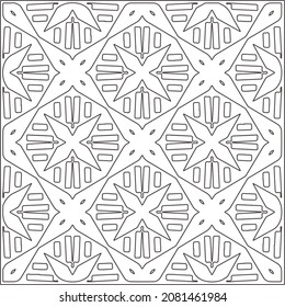 
Vector pattern with symmetrical elements . Repeating geometric tiles from striped elements.Monochrome texture.Black and 
white pattern for wallpapers and backgrounds.
