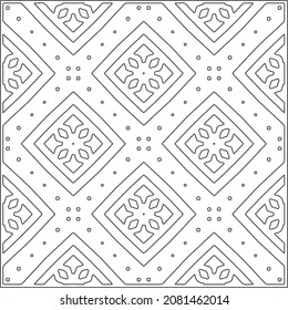 
Vector pattern with symmetrical elements . Repeating geometric tiles from striped elements.Monochrome texture.Black and 
white pattern for wallpapers and backgrounds.