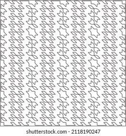 
Vector pattern with symmetrical elements . Repeating geometric tiles from striped elements.Monochrome texture.Black and 
white pattern for wallpapers and backgrounds.line art.