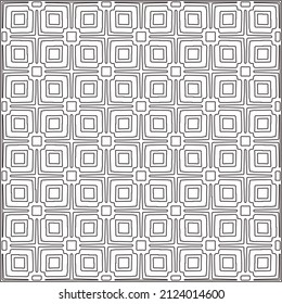 Vector pattern with symmetrical elements . Repeating geometric tiles from striped elements.Monochrome texture.Black and 
white pattern for wallpapers and backgrounds.line art.