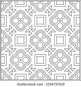 Vector pattern with symmetrical elements . Repeating geometric tiles from striped elements.Monochrome texture.Black and 
white pattern for wallpapers and backgrounds.line art.